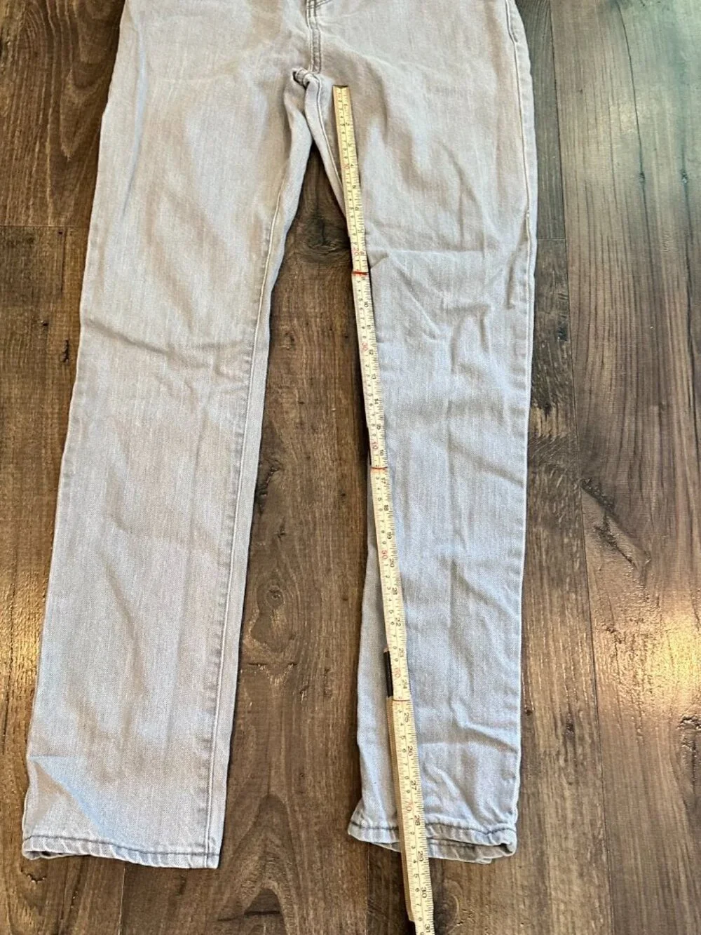GUC 2 CHILDREN'S PLACE Boy's Skinny Denim Jeans, Light Gray & Blue, Size: 18